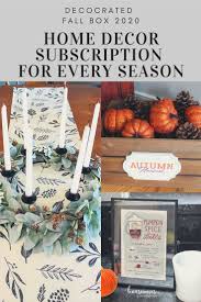 Decocrated Winter Box 2020 Home Decor Subscription For Every Season Housewives Of Frederick County In 2020 Home Decor Boxes Home Decor Home Decor Inspiration