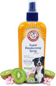 The best pet deodorizers typically contain ingredients that won't harm your dogs or cats. Amazon Com Arm Hammer Super Deodorizing Spray For Dogs Best Odor Eliminating Spray For All Dogs Puppies From Arm Hammer With Baking Soda Kiwi Blossom Scent 8 Oz