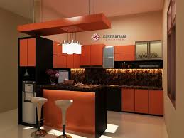 Interior Dapur Mini Bar Elegan Di 2020 Interior Dapur Desain Dapur Interior