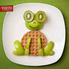 Une Petite Gaufre Adorable A Tester Ce Week End La Grenouille Kiwi Kiri Breakfast Recette Recipe Kids Food Fun Kids Food Food Art For Kids Food Humor