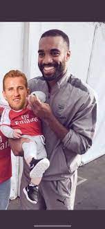 For the north london side, he has scored 160 goals and has 31 assists to his name. Alexandre Lacazette Holding Harry Kane Like A Baby