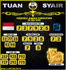 Prediksi Singapore 20 Juli 2020 Murah Dan Jitu Di Lapak Tuan Syair Bukalapak