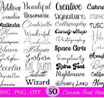 The Ultimate 50 Fonts - Font Bundle, Cricut, Canva Font, Script Font,  Fonts, Digital Fonts, Procreate Fonts, Crafting, SVG Font, Commercial - Etsy