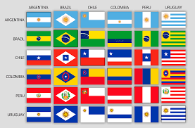 ]] this is a gallery of flags of south american countries and affiliated international organizations. Random South America Flags In The Style Of Each Other My First Submit D Vexillology