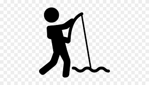 Download Man Standing Up And Fishing Vector Man Fishing Icon Png Free Transparent Png Clipart Images Download