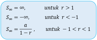 Check spelling or type a new query. Deret Geometri Tak Hingga Dan Contoh Soal Edumatik Net