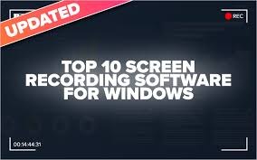 With that said, let's start your first screen recording! Top 10 Screen Recording Software For Windows Elearning