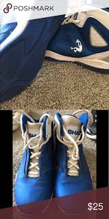 Practice for your marathon with running shoes for men and women. Shaq Blue And White Basketball Shoes 5y White Basketball Shoes Youth Shoes Basketball Shoes