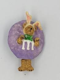 Boyds great Bears Bearwear Pin Purple M