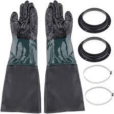 Gloves in this series are made with smooth and textured hands. 1 Pair 23 6 Heavy Duty Sandblasting Gloves Replacement Gloves For Sand Blasting Cabinet Sandblasting Machine Blast Protection Gloves With Particles Palm And 2 Glove Holders Amazon Com Tools Home Improvement