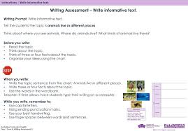 writing assessment write informative text ppt download