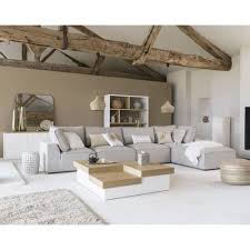 I nostri cuscini, copricuscini e cuscini d'arredo sono disponibili in colori neutri o vivaci, in tanti tessuti, texture e dimensioni diverse per adattarsi alla tua casa. Pouf Per Divano Beige Modulabile In Tessuto Malo Maisons Du Monde