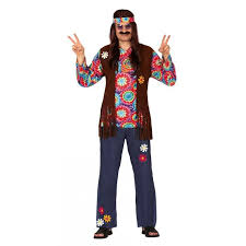 Abbigliamento anni 70 uomo usato, vedi tutte i 37 prezzi!. Costume Carnevale Hippie Uomo Tg L Vestito Compl Pantaloni Camic Gilet Bandana I Figli Dei Fiori Anni 60 70 No Accessori Parole E Pensieri
