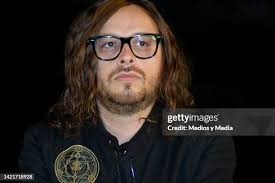 Erick Vazquez of Camilo Septimo Band poses for a photo during a press...  News Photo