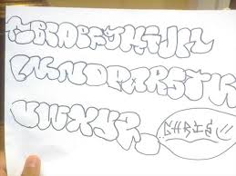 How to draw best zentangle design: Graffiti Sketch Graffiti Alphabet Paper Letter A To Z Design By Chris
