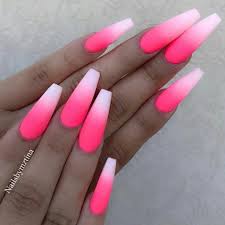 Shellac nails toe nails acrylic nails ombre nail designs colorful nail designs gorgeous nails. Pin By Patricia Hausmann On Nail Art Pink Ombre Nails Pink Acrylic Nails Ombre Acrylic Nails