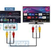 RF Coax To Composite Video Audio Demodulator TV Tuner ( PAL ...