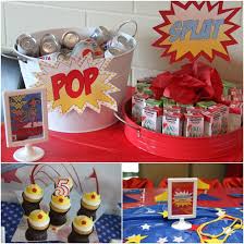 Birthday Party Decorations For Woman Awesome Wonder Woman Birthday Party Pizzazzerie Wonder Woman Birthday Party Wonder Woman Birthday Woman Birthday Party