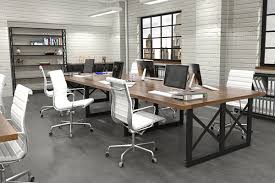 Iron Age Office Modern Industrial Office Furniture Commercial Interior Design Office Commercial Office Design Industrial Office Chairs