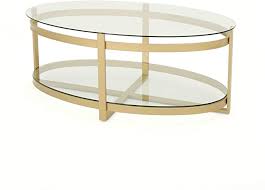 Amazon Com Christopher Knight Home Bell Tempered Glass Coffee Table Round Modern Brass F In 2020 Coffee Table Round Glass Coffee Table Round Coffee Table Modern