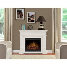 Hearth fireplace depot, calgary alberta. Dimplex Jean 49 In Mantel Electric Fireplace Glossy White Gds28l8 1802w Rona