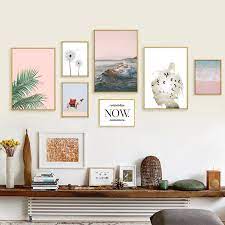 2 5us Nordic Pink Leaf Posters And Prints Desert Beach Wall Canvas Painting Abstract Girl Wall Photo For Living Room Unframed Posters And Prints Wall Canvasc Wall Art Canvas Painting Beach Wall Art Coastal wall art set of 6 beach prints, summer california print, ocean print, beach print, van, soft pastel art, surfboard, palm print, surf print, 6 piece set of 9 watercolor inspirational wall art prints abstract paint motivational quote phrases posters for living room office classroom kids room.