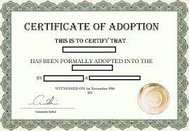 Now make your own fake new. Fake Adoption Certificate Joke Prank Funny Adoption Certificate Funny Certificates Certificate Templates