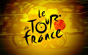 A new bright yellow version of the cycling race's logo was used throughout this year's competition. July 2011 Sonny Side Of Sports Tour De France France Wallpaper Tour De France Logo