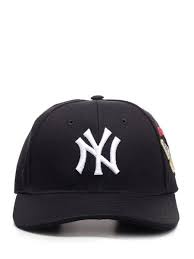 Gucci Black Baseball Hat With Butterfly Embroidery Gucci