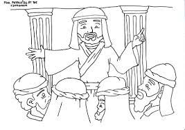 Paul lutheran church and school on facebook. Paul Preaching In The Synagogue Coloring Page Ministry To Children