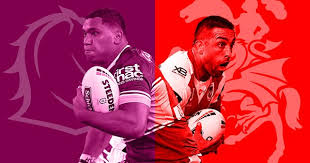 Sat 22 aug, 2020 08:38. Brisbane Broncos V St George Illawarra Dragons Round 3 Preview Nrl