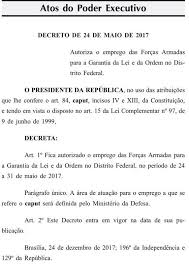 Artigo 142 da constituição federal. Marcelo Bessa Cabral Maio 2017