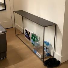 A few minor scratches but otherwise in great condition. Cb2 Other Cb2 Mill Console Table Poshmark