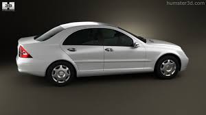 360 View Of Mercedes Benz C Class W203 Sedan 2005 3d Model Hum3d Store Benz C Mercedes Benz Sedan