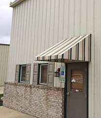 Door Covering Fabric Slope Awning Entry Doors Awning Over Door Garage Exterior