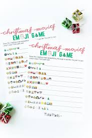 Buzzfeed staff can you beat your friends at this q. Free Printable Christmas Emoji Game Play Party Plan