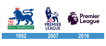 The logo, created for premier league in 1992, boasted a blue heraldic lion with a red and white football under its paw, placed on a horizontally strengthen green banner in double green and white outline. Logo Premier League La Historia Y El Significado Del Logotipo La Marca Y El Simbolo Png Vector