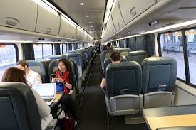 Inside An Acela Express Business Class Coach Picture Of