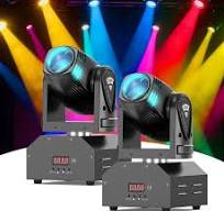 DJ Lights Moving Head U`King Mini LED Moving Head Light RGBW Stage Lighting  Beam Spot Lights by DMX 512 Sound Activated Control for Wedding Disco ...