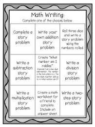 I Use This Chart To Have Students Make A Choice During Math Writing Students Love To Pick What They Are Going To Math Writing Math Choice Boards Math Journals
