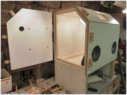 Has anyone ever made a homemade blasting cabinet and if they had do they reccomend it and do they have plans for it? Shamwerks Workshop Workshop Diy Sandblasting Cabinet