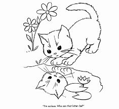 Drawing Book Of Cats Or Kittens For Preschoolers Beautiful Baby Coloring Sheets 07 Color Me Unicorn Coloring Pages Animal Coloring Pages Cat Coloring Page