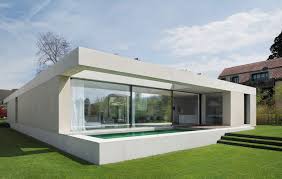 Kren Architektur Ag Villa Atrium Simple Bungalow House Designs Bungalow House Design House Design Pictures