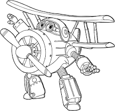 Coloring pages super wings print free. Grand Albert Of The Super Wings Coloring Pages