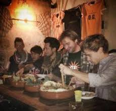 Use this casual dinner party menu to host a supper party at home. Dinner Party At Club 420 In Barcelona