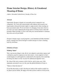 Check spelling or type a new query. Calameo Home Interior Design History Emotional Meaning Of Home
