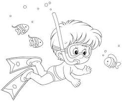 Barbie in the nutcracker full episode in high quality/hd. Little Diver Royalty Free Cliparts Vectors And Stock Illustration Image 26024353 In 2021 Coloring Pages Barbie Coloring Pages Coloring Pictures