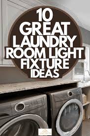 Make some extra storage space in your laundry and install a cabinet. 10 Great Laundry Room Light Fixture Ideas Home Decor Bliss