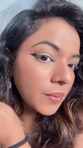 cetaphil_india moisturizer @officialswissbeauty concealer of shade 06  @mamaearth.in mauve shade lipstick Jacqueline dark mocha shade lipstick  @reneeofficial hard black kajal @mattlook__costmetic eyeshadow palette . .  . . . [Viral black silver eyeshadow