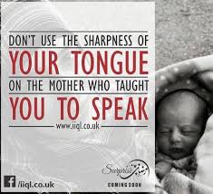 Using his tongue and an incredible piece of technology, this father who lost his eyesight saw his family for the 2 yıl önce. Don T Use The Sharpness Of Your Tongue On The Mother Who Taught You To Speak Teaching Quotations Ahadith